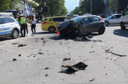 ВИДЕО запечата страховито меле в Благоевград, последваха писъци