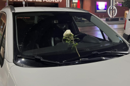Пловдивчанка получи бяла роза на колата си - било зловещо знамение СНИМКА
