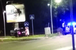 Гореща новина за полицая, катастрофирал пиян в Търново