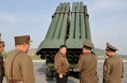Ким Чен-ун провери новата тактическа ракетна система на Северна Корея