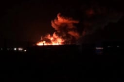 Десетки експлозии: Мощна украинска атака свирепо порази Крим и Новоросийск ВИДЕО