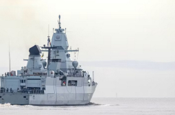 Германия пусна на вода бойно чудо в балтийското пристанище Волгаст