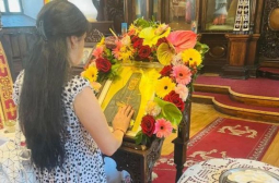 Сляпа жена се помоли на иконата на Св. Никифор Прокажения и се случи истинско чудо 