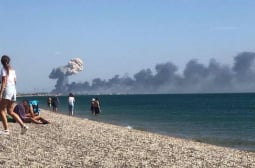 Ужасът на войната: Ракета падна на известен плаж на Черно море, има убити и ранени