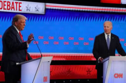 Взривиха ефира: Цирк и удари под кръста на дебата между Тръмп и Байдън