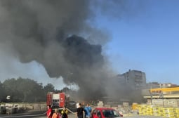 Извънредно: Огнен ад в хипермаркет в Разград СНИМКА