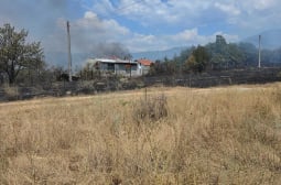 Огнен ад и евакуация в Пловдивско! Горят вили, а пламъците вървят към най-страшното място ВИДЕО