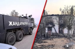 Хората плачат за имотите си: Огненият ад в село Воден в СНИМКИ