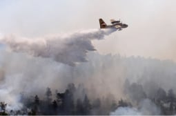 Франция изпраща самолет за гасене на пожара на българо-гръцката граница