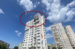 Огнен капан в блок в Бургас, деца пищят за помощ от 11-ия етаж...