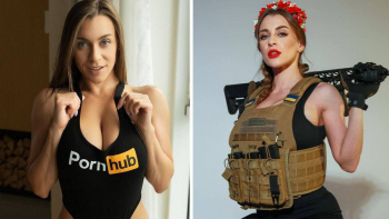 Благотворителен с*кс: Украинска порно звезда се притече на помощ на осакатени войници ВИДЕО