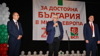 Петър Кънев в Созопол: Начело на държавата трябва да застанат хора, които със сърце и душа, но и с гръбнак, да защитават обществения интерес