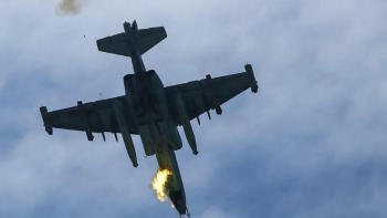 ВСУ са свалили руски боен самолет Су-25