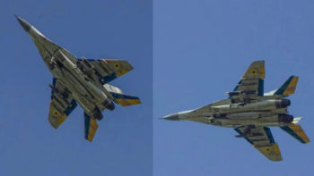 Украински МиГ полетя с американски бомби