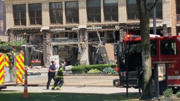 Инцидент: Мощна експлозия в сграда на банка в САЩ ВИДЕО