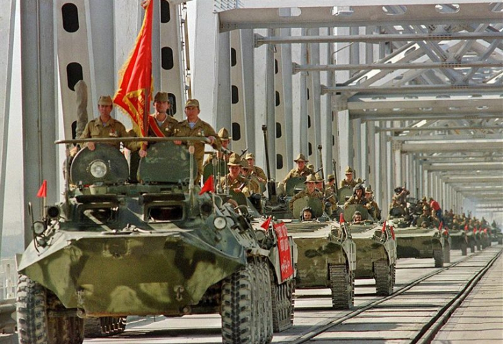 15.2.1989 г.: Съветската армия се изтегля от Афганистан