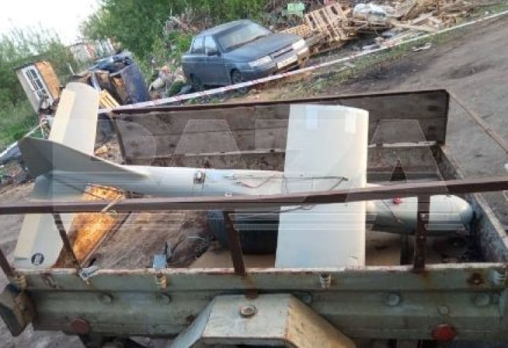 Роми предадоха най-модерния руски боен дрон за вторични суровини СНИМКА