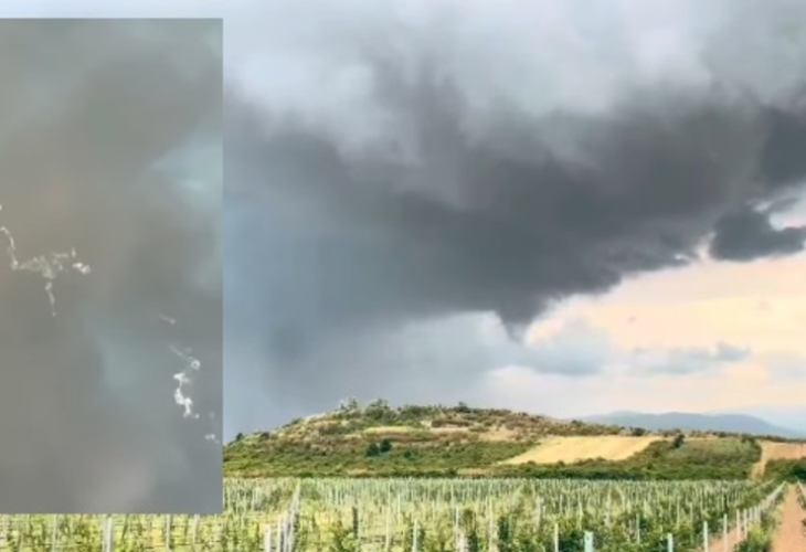 ВИДЕО от епичната битка на България срещу природната стихия от небето