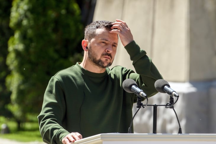 Zelensky with a bomb concerning the negotiations for the accession to the EU in Ukraine