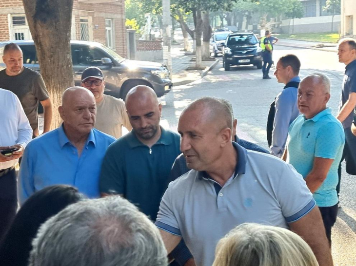 Radev went to the center of hell and proposed to the Nationwide Meeting