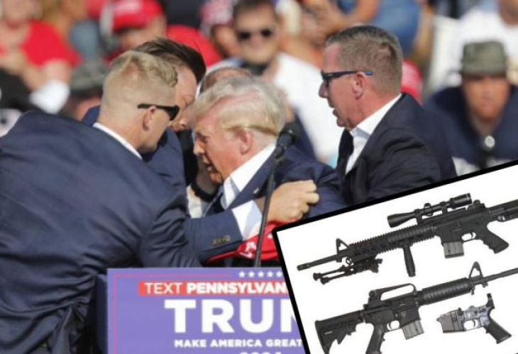 Surprising revelations in regards to the US Kalashnikov from the assault on Trump PHOTOS