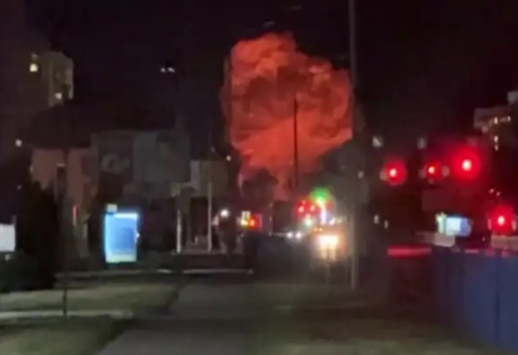 Explosions rock Kiev, air raid siren wails VIDEO