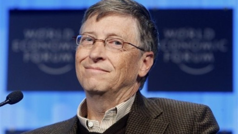 СНИМКА на Бил Гейтс шашна света