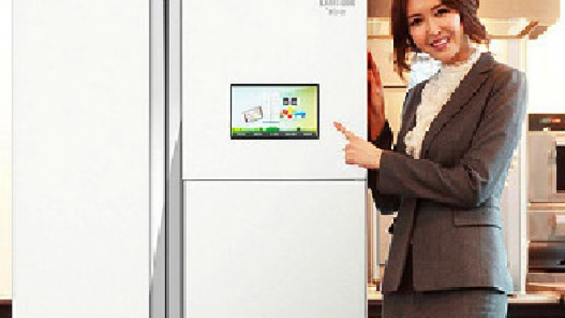 Представиха хладилник с безжичен интернет