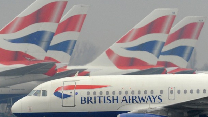 Стачка на British Airways отмени 1100 полета