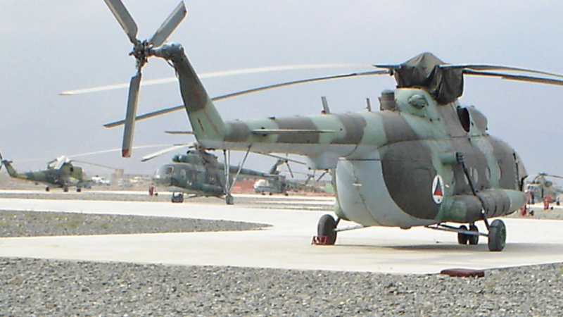 В Афганистан се разби вертолет на НАТО