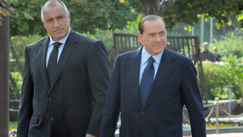 Берлускони и Бойко си направиха майтап с Жозе Барозу