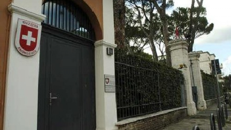 Колет-бомба избухна в швейцарското посолство в Рим!