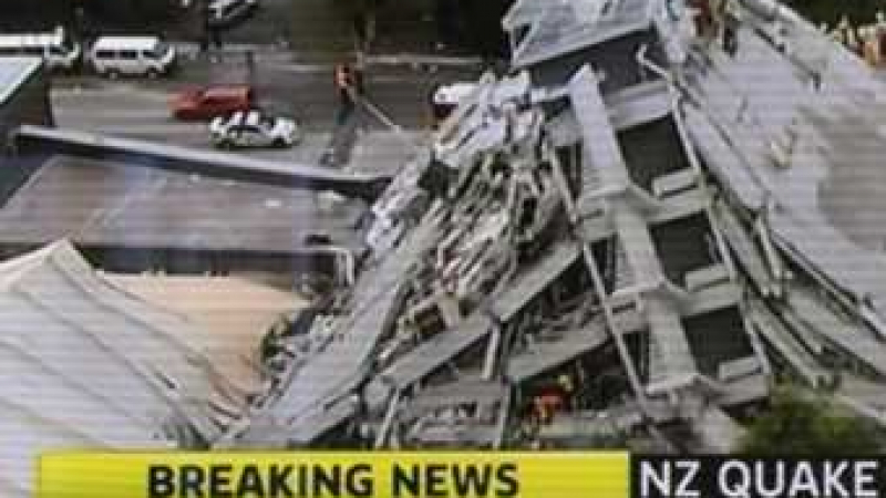 65 души загинаха при силно земетресение в Нова Зеландия 