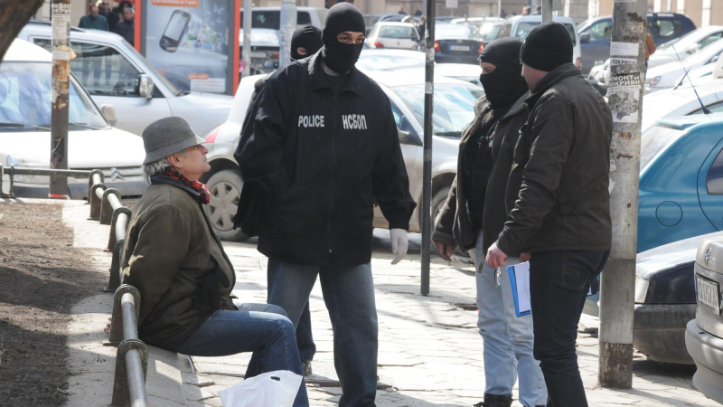 Холивудска акция удари тузари в центъра на София