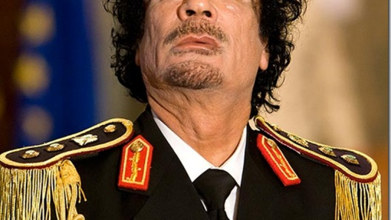 Кадафи си направил лифтинг, искал да е като на 28