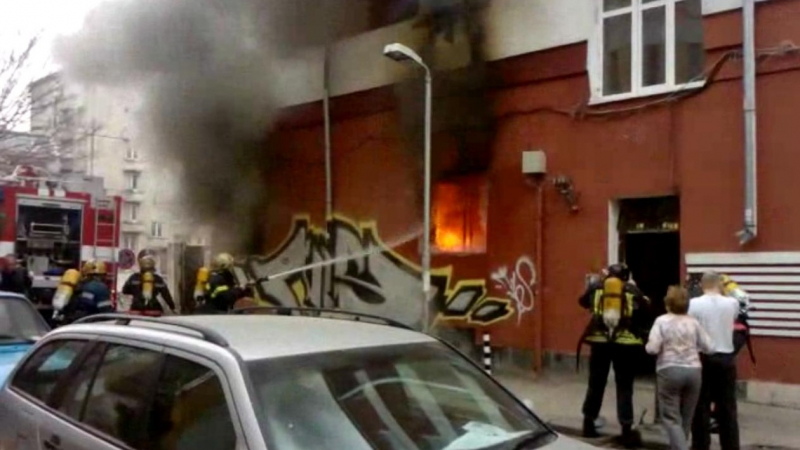 Дядо изгоря в пожар в София