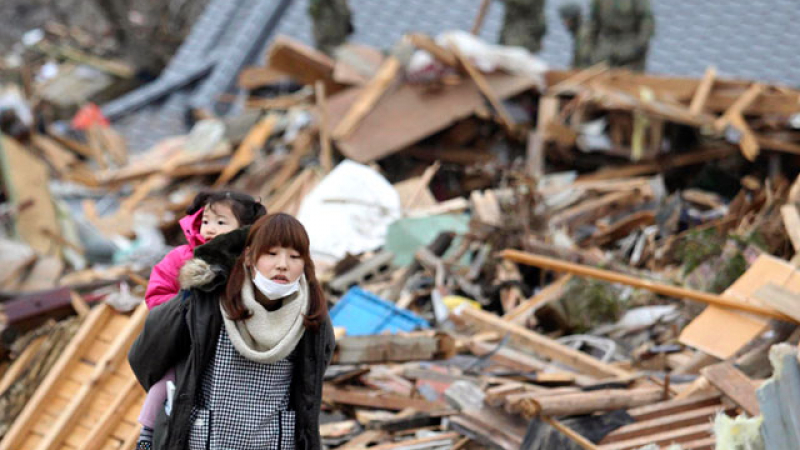 Броят на загиналите в Япония надхвърли 9 хиляди души 