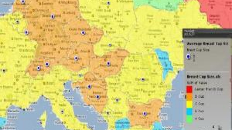 Българките имат най-големите гърди в региона