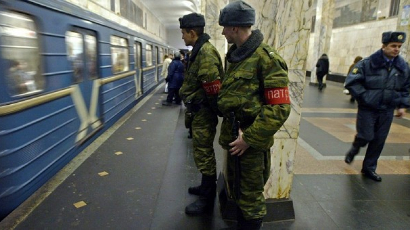 Вдигнаха московската полиция по сигнал за бомба на метростанция &quot;Речной вокзал&quot; 