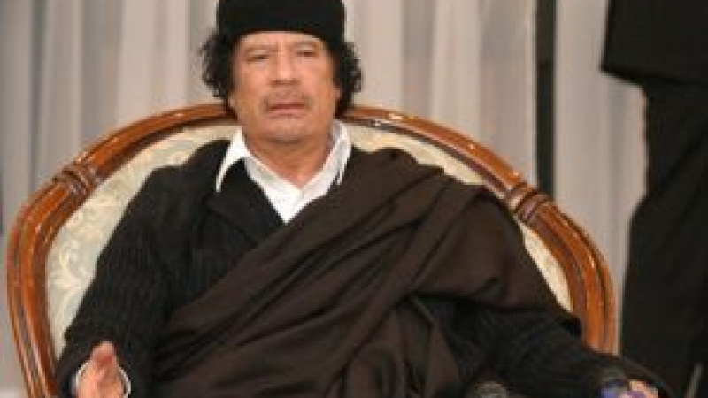 Появи се нов запис с Муамар Кадафи – жив е (ВИДЕО)