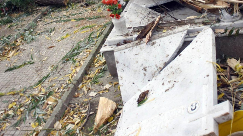 Оскверниха гробищните паркове в Исперих и разградско село
