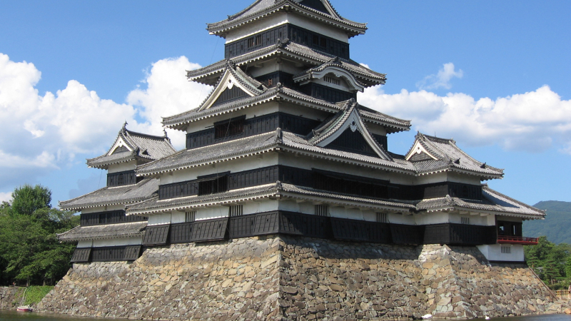 Трус пропука самурайски замък