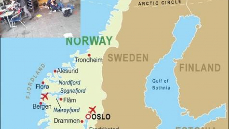 Пълен хаос след взрива в Осло (ВИДЕО)