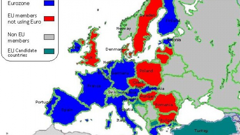 Икономическа тесла за Еврозоната през 2012 година