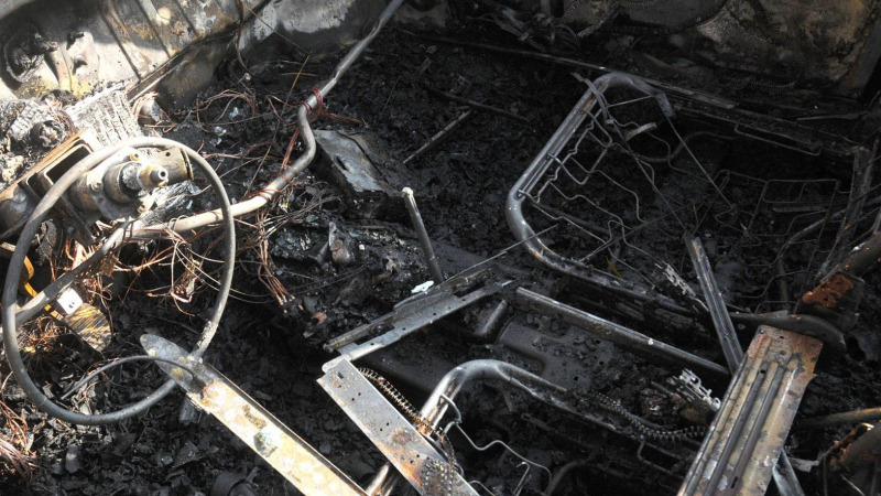Лек автомобил е бил запален в Бургас 