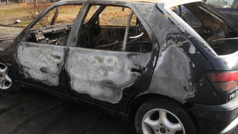 Един автомобил е горял тази нощ в София 