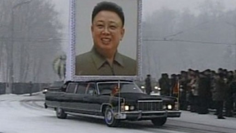 Последен плач за Ким в Пхенян