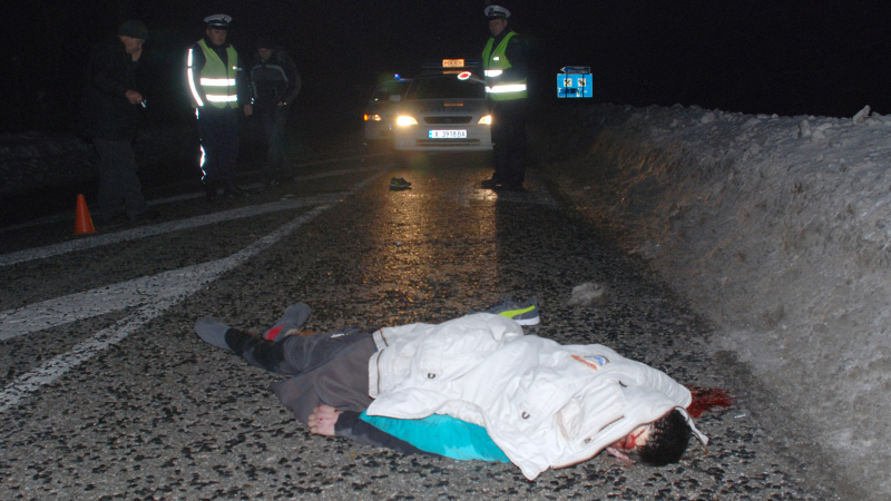 Шофьор беглец уби 25-годишен при Клокотница
