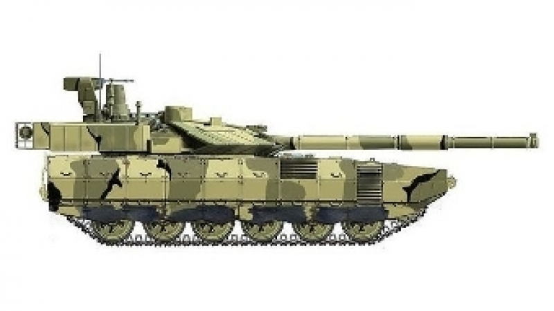 Новият руски танк „Армат” ще има „цифрово” оръдие