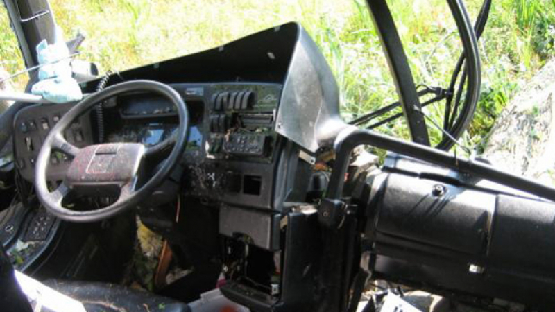 Три камиона в катастрофа край Нова Загора 